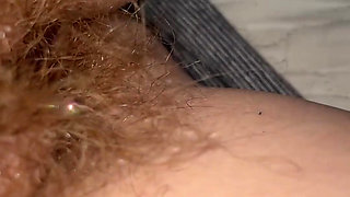 One Hair Heaven as a Single Pube Gets Caught Around My Clit Piercing