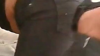 Worship Me in Tight Shiny Black Jeans