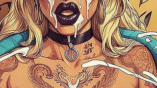 Hot Girl BDSM Hard Sex in Ghetto, Curvy Woman with Big Tits Sucking Big Dick, Slave Woman