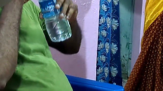 While I Was Sitting, Aunty Brought Me Water to Swig. I Tried to Touch Her Vagina. Watch the Video to See What Happened Next.