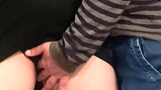 Horny Perv Fingering Girl Under Dress
