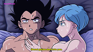 Bulma's Genius Meant Nothing When a God's Cock Found Her Tight, Hole.