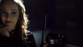 MILF fucks you into the family in sexy latex dress - itsPOV