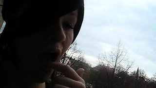 Mexicana blowjob with her big boobs