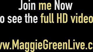 Licking video with luring Maggie Green and Siri Dahl from Maggie Green