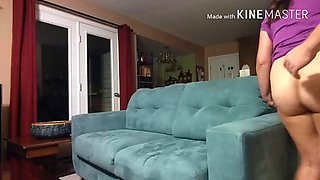 Wife fucked on couch while her parents are home