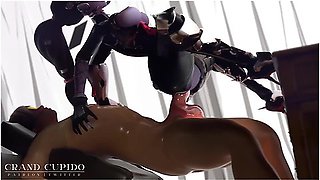 Widowmaker Riding Cock Like A Spider Deep Anal [Grand Cupido] (Overwatch)