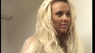 Blonde Babe Double Penetrated in Steamy Threesome