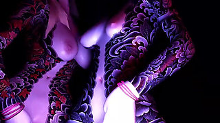 Oni Sisters Lap Dance Sex Pov (Japanese Demon)