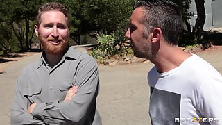 Riding Stick Shift With Staci Silverstone, Keiran Lee - Brazzers
