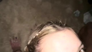 Izzy Swallows BG Balcony Fuck