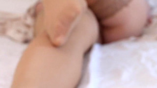 Bella Mur Stockings Footjob & Passionate Creampie - Sole Sensation Contest