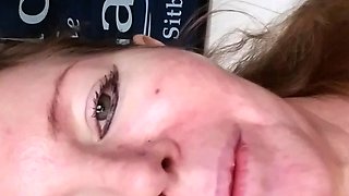 Close up pussy gape and toy