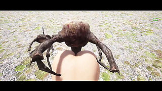 Monster Cock Fucks Alyx Vance - Rough 3D Hentai Sex Animation