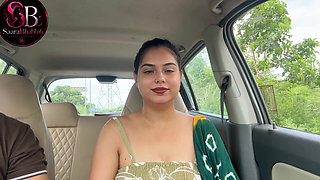 Doggystyle Handjob for Friend in Car Outdoors - Risky Sex Hindi Audio