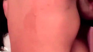 Fucking Her with Dildo While Sucking Her Nipples