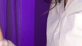 Prostate Exam - Nurse Handjob Latex Gloves