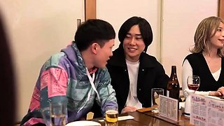 Asian bukkake fetish slut fingered and toyed