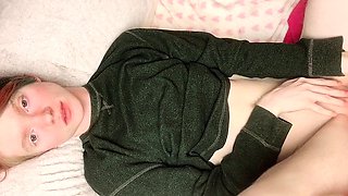 Blonde tight pussy babe solo toy fun in glamour masturbation