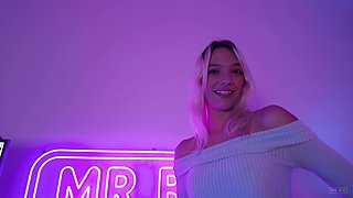 Nade Nasty's Blonde Bombshell Craves Big Intense POV Action