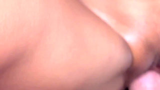 Tight Asian Amateur Pussy Pounded Rough for Christmas