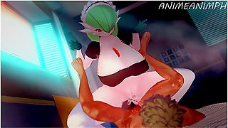 Hentai Anime - Pov: Raising Gerdevoir Levels To Fuck Her Giantess Growth - Pokemon Anime Hentai Furry Compilation