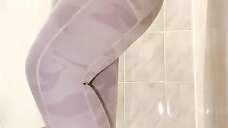 Pissing My Pants in the Bathroom