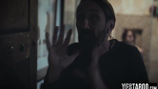 Spic stepdaughter seduces new stepdad