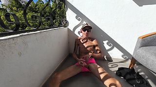 Naughty Touches, Hard Fuck and a Creampie Pussy