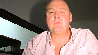 Natural milf in nylons at a sex casting