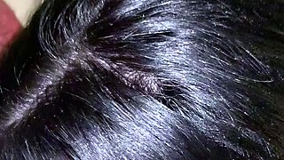 Big tit brunette MILF sucks and tit fucks a big cock