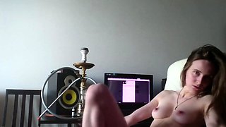 Nude Russian Teen Dances Solo in Kitchen