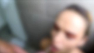 Tiny 18yo Latina Cutie Drinking Hot Piss