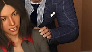 Project hot wife: married wife and her boss in his office-S2E15