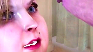 Chubby with Big Tits Love Pizza!