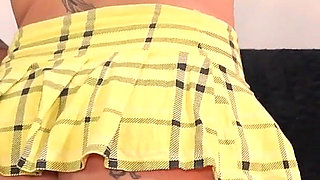 Role Play of a Sexy Student Seducing Her Teacher