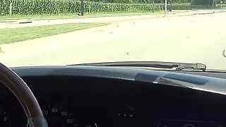 Big Black Cock Backseat Quickie