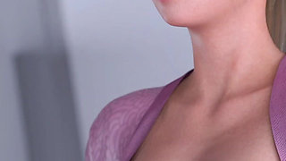 Shadows of Seduction V0.5 - P6 MILF Jessica Deepthroats Adam and Swallows Every Drop in Her Bedroom