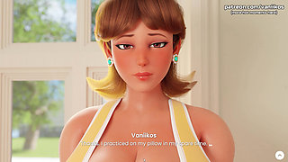 Huge Ass BBW Stepmom MILF with Big Tits Gives Blowjob &gets Face Fucked by Big Cock Stepson. He Cums in Her Mouth - Mansion Days