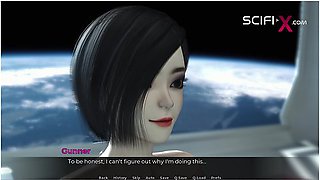 Twyla - Adult Visual Novel. Sci-fi Story