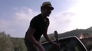 Ava Marteens - Sensual Brunette Wildly Fucked In A Car