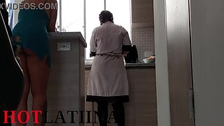 I banged my neighbor in the kitchen - Medellin Colombia