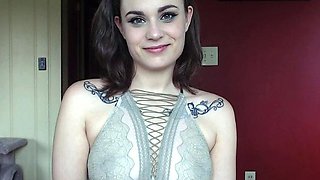 Cute teen anne solo anal masturbation
