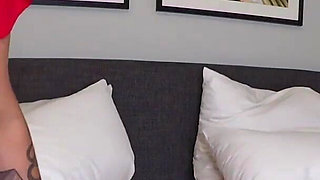 Curvy Beauty Rosina Lux Pegs Her Lover with a Strap-on!