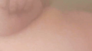 BBW Plays in the Shower