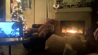 Bubbly butt teen pussy and ass rub hidden cam fucking