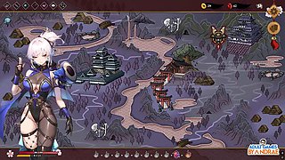 Ep18: Threesome Sex with Manari and Yutaka - Half-demon Shinobi
