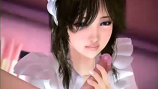 Beautiful maid fucked by her master