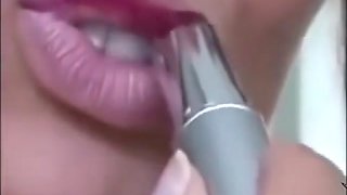 Femdom Mistress Lipstick Fetish JOI