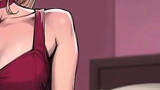 My New Girlfriend #22 - Stepmommy Shows of Her Lingerie - a Cartoon Porn Game